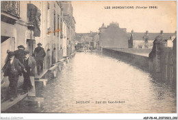 ADPP8-44-0672 - DOULON - Les Innondations De Février 1904 - Rue Du Gué-robert - Nantes