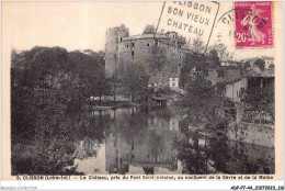 ADPP7-44-0621 - CLISSON - Le Château - Pris Du Pont Saint-antoine  - Clisson