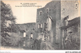 ADPP7-44-0579 - CLISSON - Intérieur Du Château - Ruines Des Appartements Du Connétable - Clisson