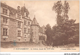 ADPP6-44-0499 - CHATEAUBRIANT - Le Château Façade Est - Châteaubriant