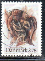 DANEMARK DANMARK DENMARK DANIMARCA 1992 PUBLICATION OF NEW DANISH BIBLE 3.75k USED USATO OBLITERE' - Gebruikt