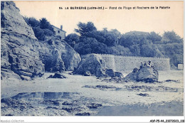 ADPP5-44-0436 - LA BERNERIE - Fond De La Plage Et Rochers De La Patorie - La Bernerie-en-Retz