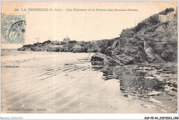 ADPP5-44-0425 - LA BERNERIE - Les Falaises Et La Pointe Des Roches Grises - La Bernerie-en-Retz