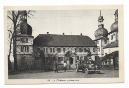 CPA RARE - Le Château Protecteur - La Divine Protection - Automobile - Château De Cartigny En Suisse? - - Autres & Non Classés