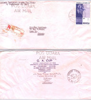 Indonésie - Lettre Recommandée- Départ Bandung 1962 - Pour Lyon 8eme - Par Avion - Indonesië