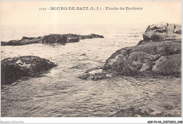 ADPP4-44-0312 - BOURG-de-BATZ - Etude Des Rochers - Batz-sur-Mer (Bourg De B.)