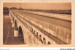 AEXP3-47-0211 - AGEN - Le Pont Canal  - Agen