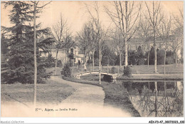 AEXP3-47-0223 - AGEN - Jardin Public  - Agen