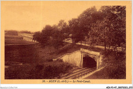 AEXP3-47-0209 - AGEN - Le Pont-canal  - Agen