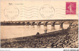 AEXP3-47-0203 - AGEN - Le Pont Canal  - Agen