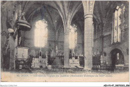 AEXP3-47-0201 - AGEN - Intérieur De L'église Des Jacobins - Monument Historique Du XIII E Siècle  - Agen