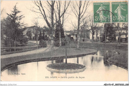 AEXP3-47-0182 - AGEN - Jardin Public De Jayan  - Agen
