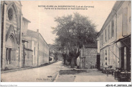 AEXP2-47-0169 - Notre-dame De BONENCONTRE - Porte De La Basilique Et Petit Séminaire  - Bon Encontre