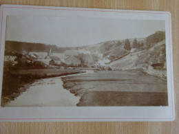 Grande Photo Originale CDV Houffalize ? Ourthe Gouvy ? - Places