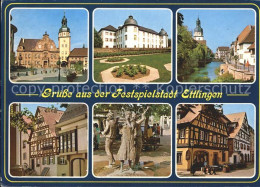 72223233 Ettlingen Rathaus Alte Haeuser  Ettlingen - Ettlingen