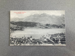 Luzern Mit Rigi Vom Gutsch Aus Carte Postale Postcard - Lucerne