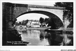 AEXP2-47-0104 - NERAC - Le Pont Neuf Sur La Baïse Au Fond Le Pont Vieux  - Nerac