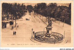 AEXP1-47-0078 - AGEN - Statue De La Liberté - Place Du 14-juillet  - Agen