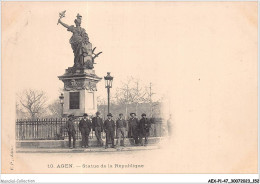 AEXP1-47-0077 - AGEN - Statue De La République  - Agen