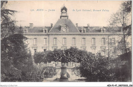 AEXP1-47-0079 - AGEN - Jardin Du Lycée National - Bernard Palissy  - Agen