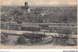 AEXP1-47-0073 - AGEN - Quai Du Canal Et Vue Générale  - Agen