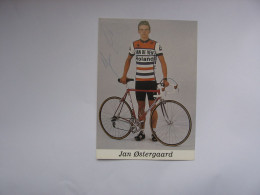 Cyclisme  -  Autographe - Carte Signée Jan Ostergaard - Wielrennen