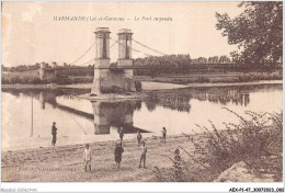 AEXP1-47-0042 - MARMANDE - Le Pont Suspendu  - Marmande