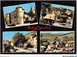 AEXP11-48-1100 - MEYRUEIS - Le Château De Roquedols - Tour De L'horloge - Rue Principale - Vue Générale  - Meyrueis