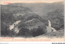 AEXP11-48-1031 - Environs De MENDE - La Vallée Du Lot Au Port De Gragnieret  - Mende