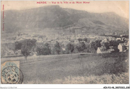 AEXP11-48-1022 - MENDE - Vue De La Ville Et Du Mont Mimat  - Mende