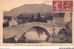 AEXP11-48-1013 - MENDE - Le Vieux Pont Notre-dame Sur Le Lot - XIV E Siècle  - Mende