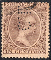 Madrid - Perforado - Edi O 219 - "C.L." (Banco) - Used Stamps
