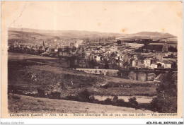 AEXP10-48-0942 - LANGOGNE - Station Climatique - Son Air Pur - Son Eau Fraîche - Vue Panoramique  - Langogne