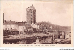 ADPP9-44-0875 - OUDON - La Tour Et Le Pont Sur La Hâvre  - Oudon