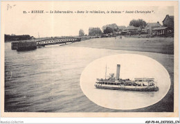 ADPP9-44-0850 - MINDIN - Le Débarcadère - Dans Le Médaillon Le Bateau Saint-christophe - Saint-Brevin-les-Pins
