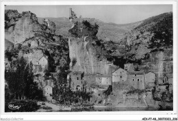 AEXP7-48-0726 - GORGES DU TARN - CASTELBOUC - Les Ruines Du Château  - Gorges Du Tarn