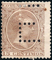 Madrid - Perforado - Edi * 219 - "E" Muy Grande - Unused Stamps