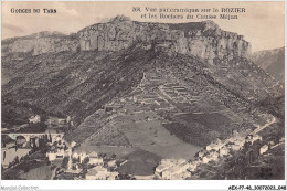 AEXP7-48-0647 - GORGES-DU-TARN - Vue Panoramique Sur Le Rozier Et Les Rochers Du Causse Méjan  - Gorges Du Tarn