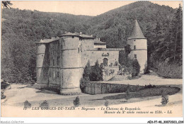 AEXP7-48-0640 - LES GORGES-DU-TARN - MEYRUEIS - Le Château De Roquedols - Manoir Du X E Siècle Restauré En 1534 - Gorges Du Tarn