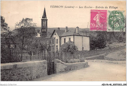 AEXP6-48-0566 - VEBRON - Les Ecoles - Entrée Du Village - Autres & Non Classés