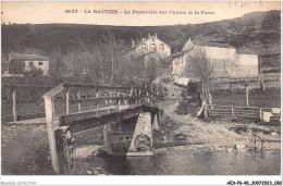 AEXP6-48-0562 - LA BASTIDE - La Passerelle Surl'allier Et La Poste  - Mende