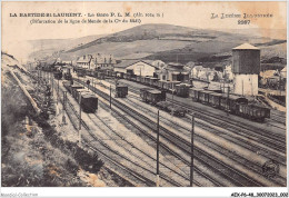 AEXP6-48-0522 - LA BASTIDE-ST-LAURENT - La Gare - Bifurucation De La Ligne De Mende De La Cie Du Midi  - Mende