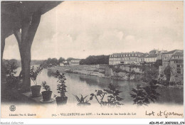 AEXP5-47-0476 - VILLENEUVE-SUR-LOT - La Mairie Et Les Bords Du Lot  - Villeneuve Sur Lot