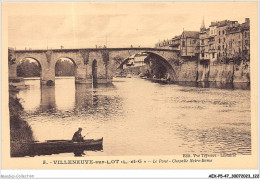 AEXP5-47-0450 - VILLENEUVE-SUR-LOT - Le Pont Chapelle Notre-dame  - Villeneuve Sur Lot