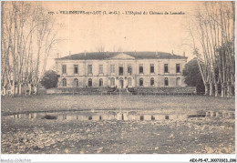 AEXP5-47-0437 - VILLENEUVE-SUR-LOT - L'hôpital Du Château De Lamothe  - Villeneuve Sur Lot