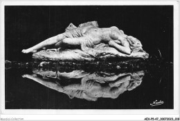AEXP5-47-0398 - Le Vieux NERAC - Statue De Fleurette  - Nerac