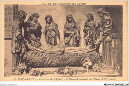 AEXP4-47-0359 - MARMANDE - Intérieur De L'eglise - L'ensevelissement Du Christ XVII E Siècle  - Marmande