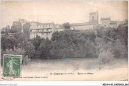 AEXP4-47-0312 - CLAIRAC - Eglise Et Abbaye  - Marmande