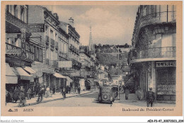 AEXP3-47-0275 - AGEN - Boulevard Du Président-carnot  - Agen