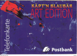 GERMANY(chip) - Cartoon, Kart"n Blaubar Art Edition, Postbank(O 1019), Tirage 35300, 09/97, Mint - O-Series : Customers Sets